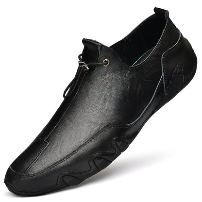 Men's Plus Size Sports Genuine Leather Leather Shoes