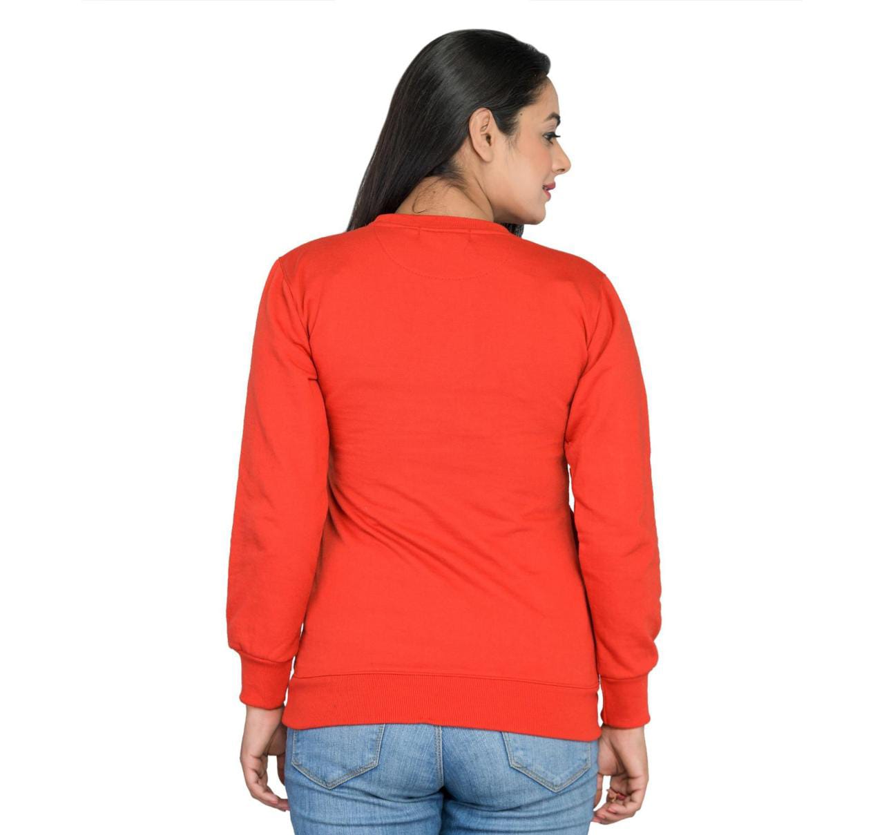 Women's Cotton Blend Printed Sweatshirt